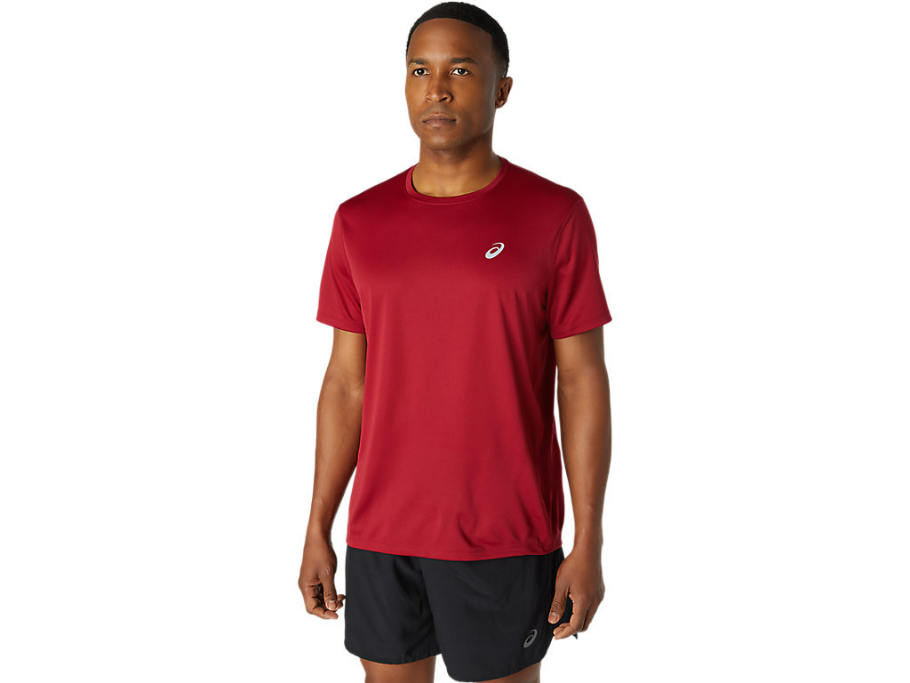 Asics maglietta manica corta da uomo Top Katakana SS 2011A813 602 borgogna