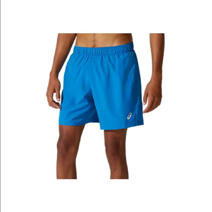 Asics pantaloncino da corsa da uomo Icon 7IN Short 2011B052 403 azzurro-bianco
