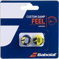 Babolat antivibratore per racchetta da tennis Custom Damp X2 70040 140607 black-yellow