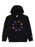 Champion Felpa con cappuccio da ragazza Graphic 404780 KK001 nero