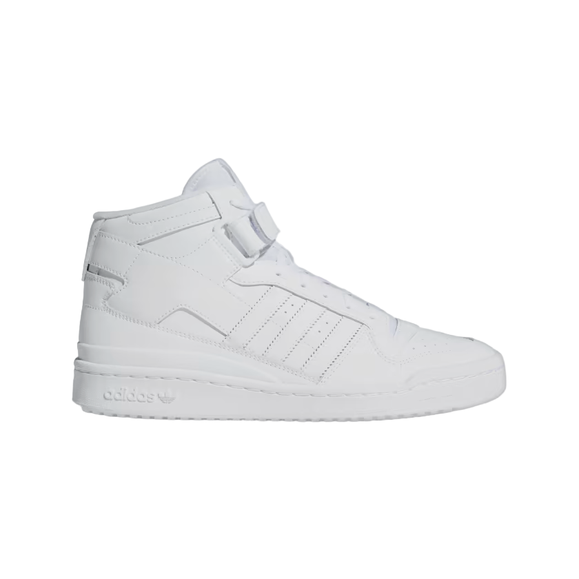 Adidas Originals Forum Mid FY4975 Bianco Sneakers Alte Uomo