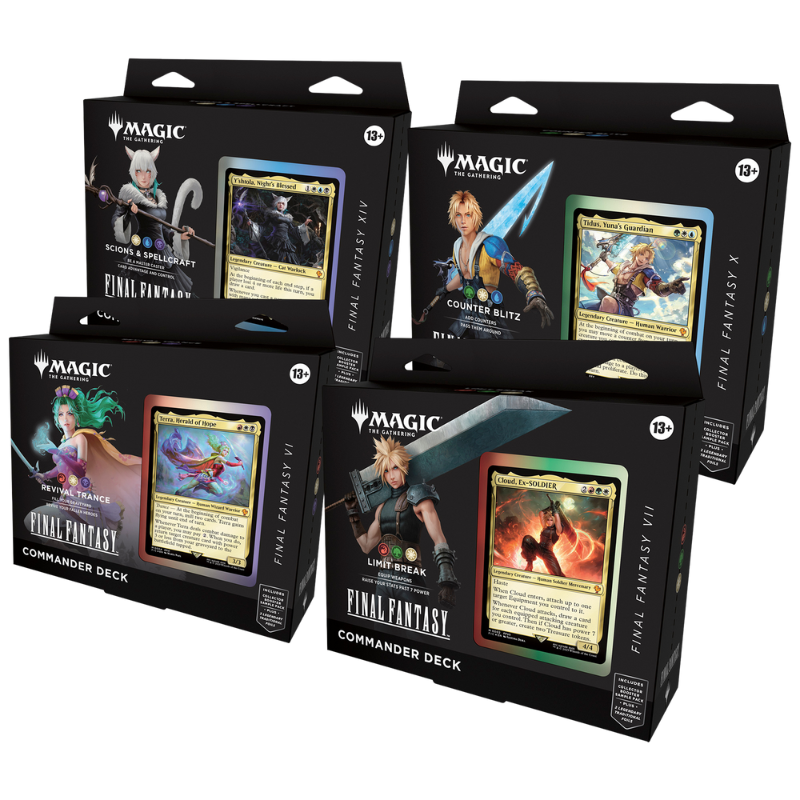 Box Commander Deck - Final Fantasy 4 mazzi ENG