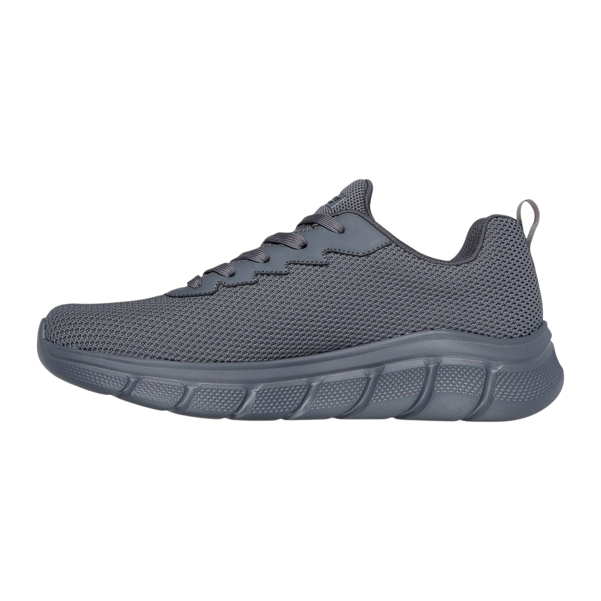 Skechers BOBS B Flex Chill Edge 118106/DKGY - Sneakers Uomo Casual Grigio