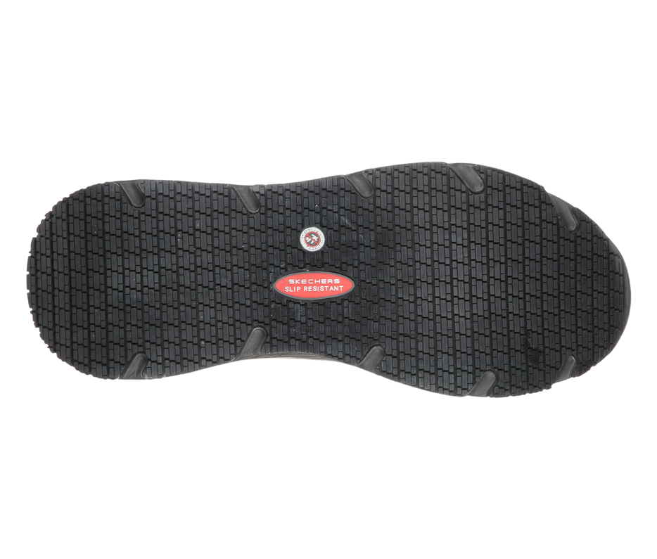 Skechers Work Max Cushioning Elite SR Filchner 200022EC/BLK Nero Uomo