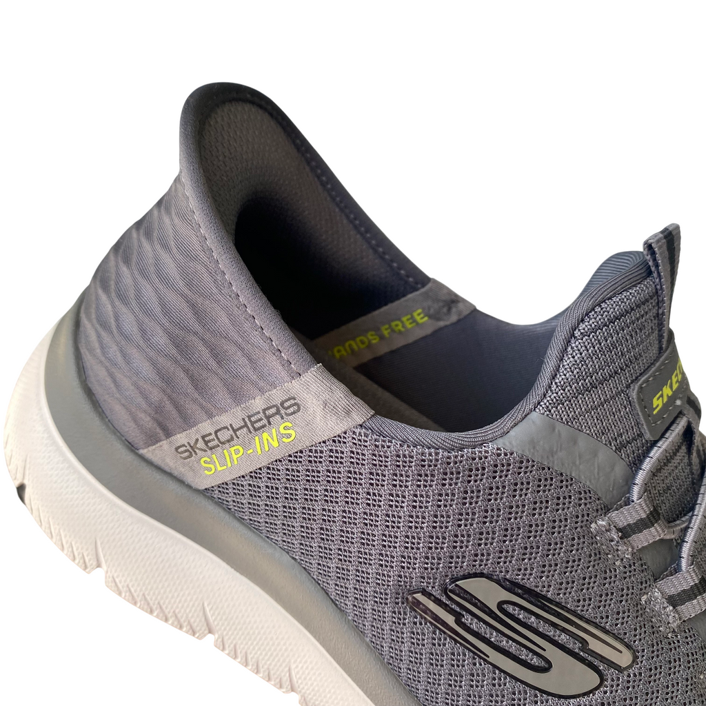 Skechers Slip-ins 232457-CHAR Summits High Range Vegan Uomo Carbone