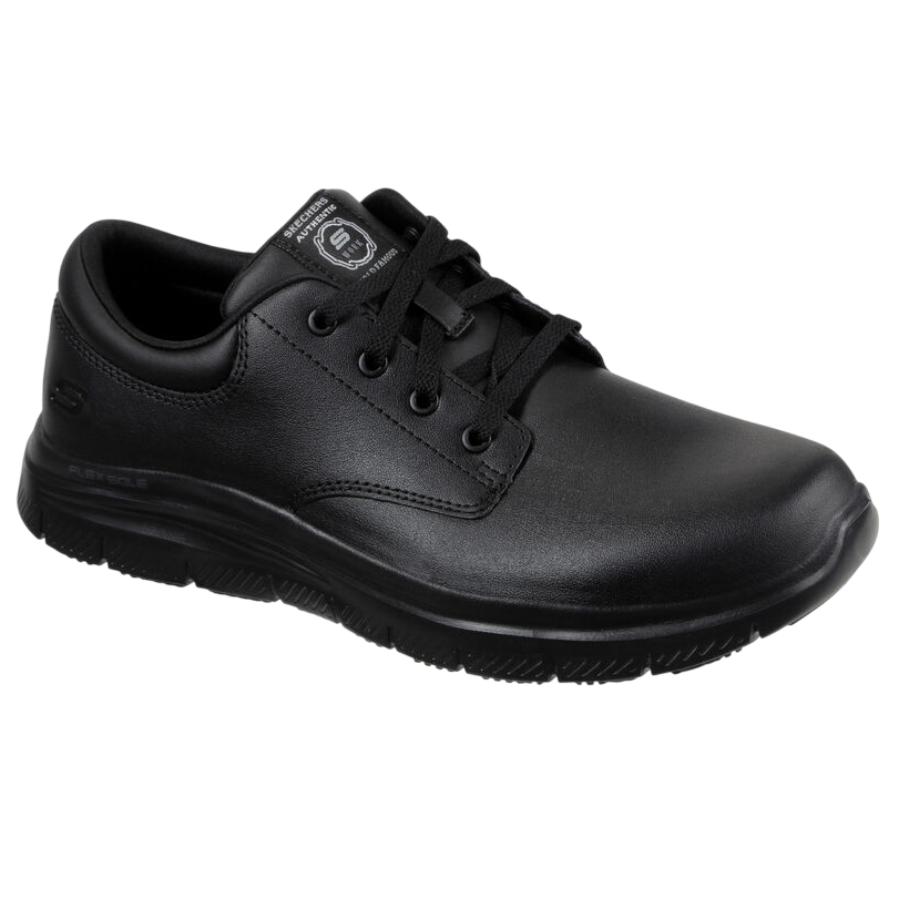 Skechers Scarpe Lavoro Uomo Work Flex Advantage SR Fourche Nero - 77513EC