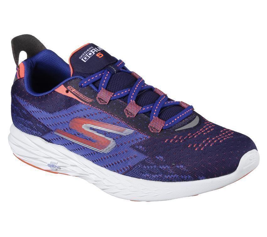 Skechers Go Run 5 54118 BLOR Scarpe Running Uomo Blu Performance