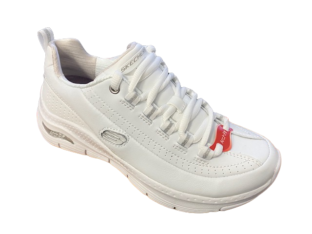 Skechers Arch Fit Citi Drive 149146 WSL Sneakers Donna Bianco Podologiche