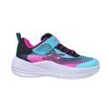 Skechers Microspec Advance - Scarpe da Ginnastica Bambina con Velcro e Lacci Elastici