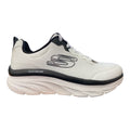 Skechers D'Lux Walker Be Easy 149319/WBK Donna Scarpe Walking Bianco Nero