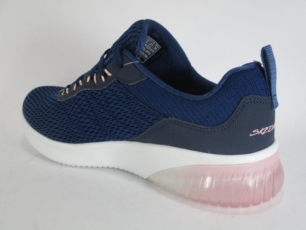 Skechers Skech Air Ultra Flex 13290 NVPK Navy - Scarpa Fitness Donna Memory Foam
