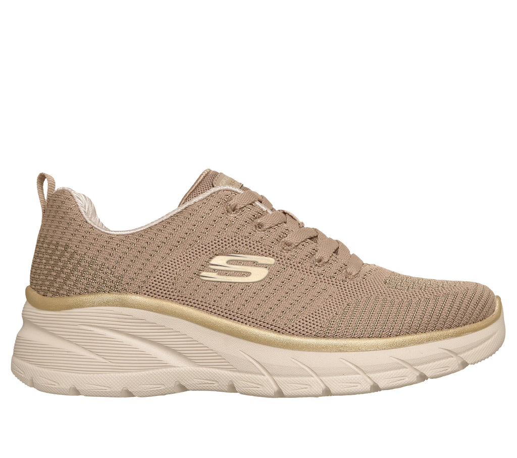 Skechers Fashion Fit 2.0 Moonlight Glow 150384 TPGD Taupe Gold Sneakers Donna