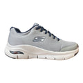 Skechers Arch Fit 232040 - Scarpe Walking Uomo Grigio Blu Supporto Plantare