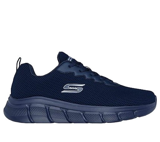 Skechers scarpa sneakers da uomo Bobs B Flex Chill Edge 118106/NVY blu