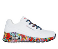 Skechers Uno Loving Love JGoldcrown Lifestyle Sneakers Donna Bianco - 155506/WMLT