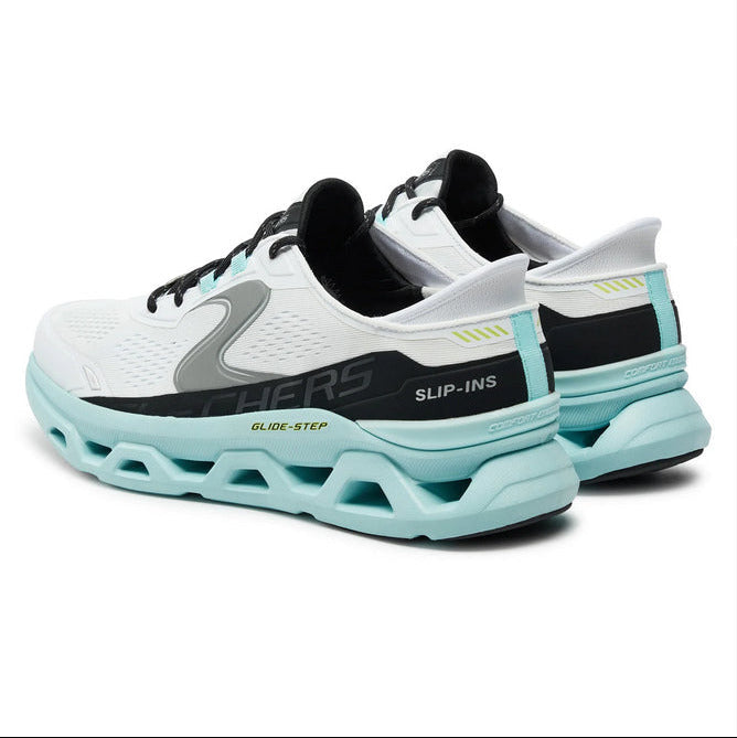 Skechers scarpa uomo Slip-ins Glide-Step Altus 232921/WBL bianco-blu