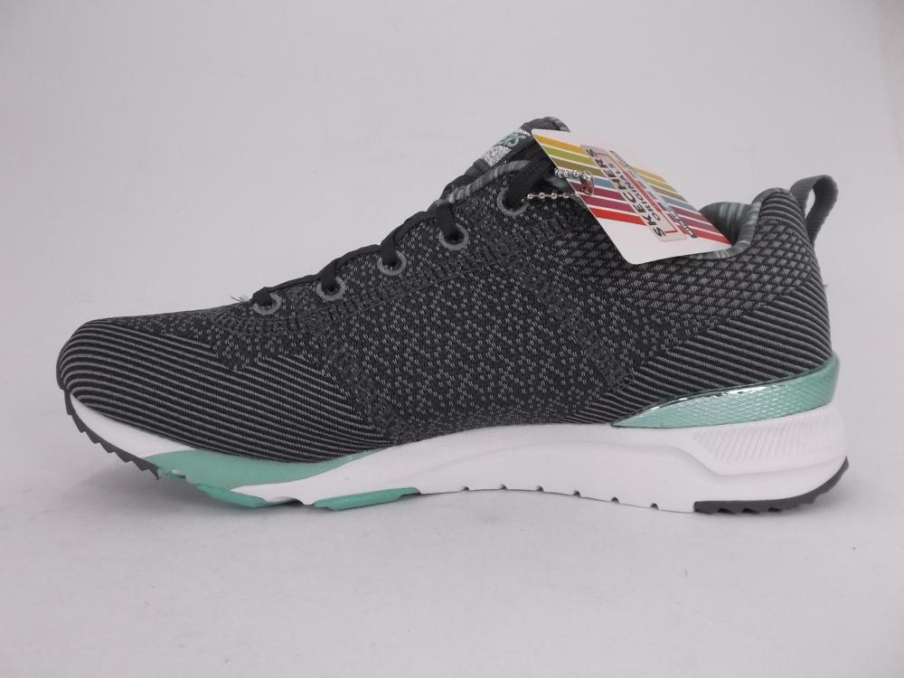 Skechers OG 90 Fast Focus 651 Scarpe Walking Donna Grigio Verde - Retro Style