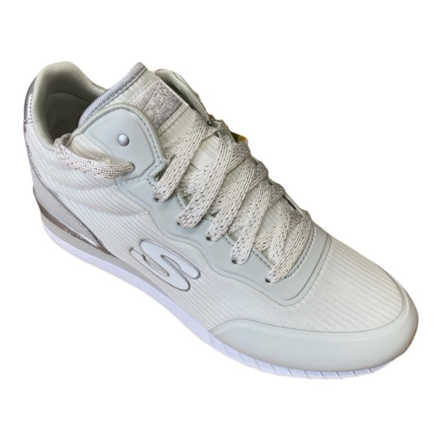 Skechers Vega High 920WHT Sneakers Donna Bianche con Rialzo - Zeppa Interna