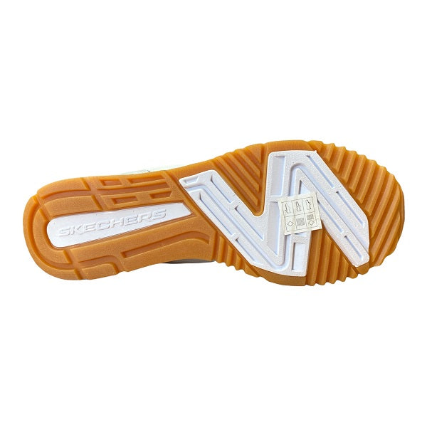 Skechers Vega High 920WHT Sneakers Donna Bianche con Rialzo - Zeppa Interna
