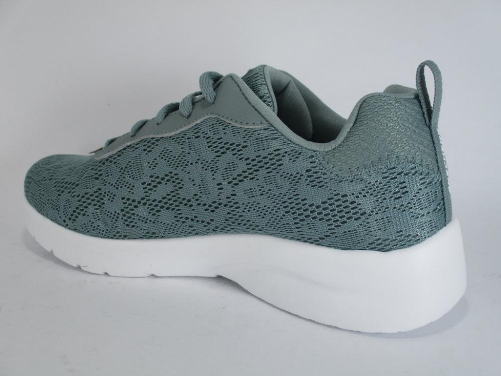 Skechers Dynamight 2.0 Homespun 12963-SAGE Sneakers Donna Grigio - 192283503320