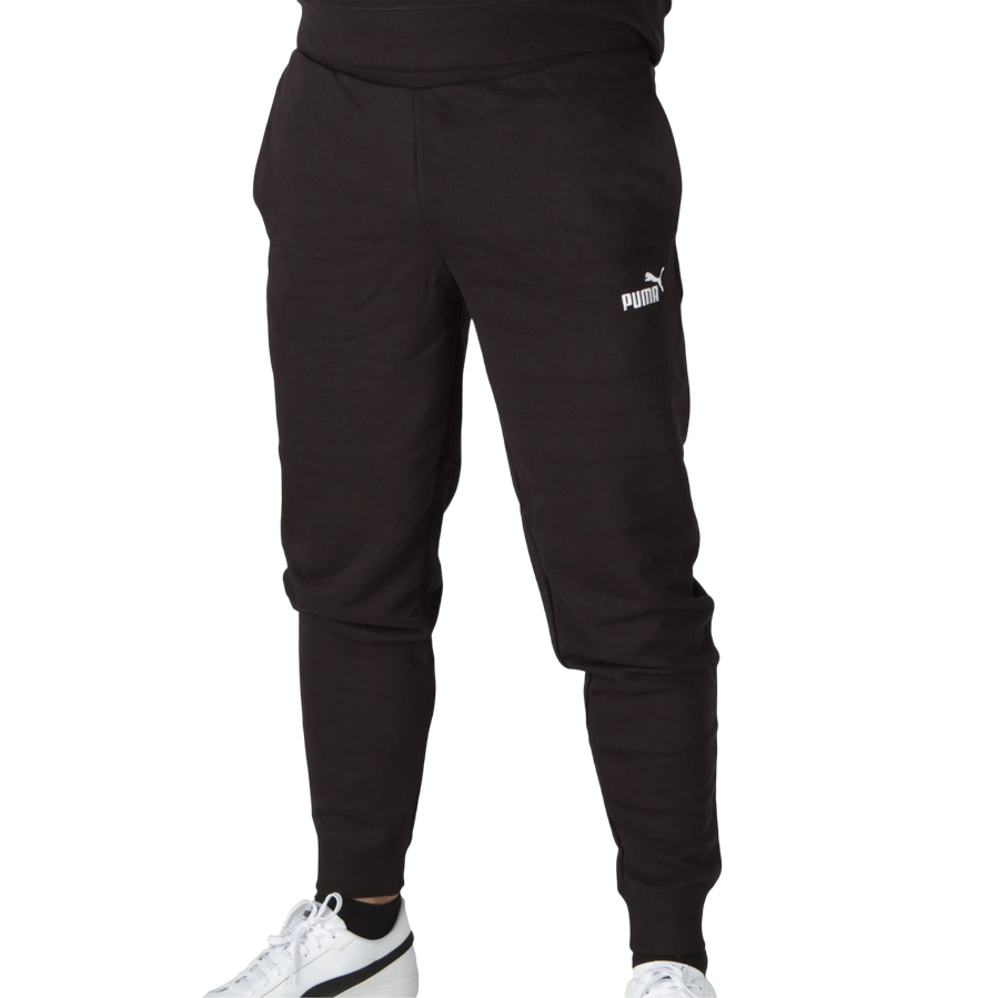 Puma pantalone sportivo da uomo Essential Logo slim 682644-01 nero