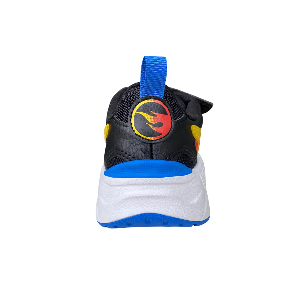 Puma scarpa da ginnastica junior Trinity Lite Hot Wheels 401407-01 nero-acero-fuoco