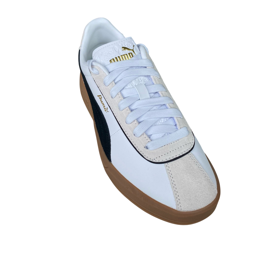 Puma scarpa sneakers da donna Club Klassika 400364-01 bianco-nero
