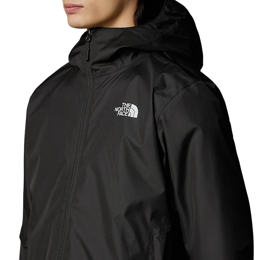 The North Face giubbino impermeabile da uomo con cappuccio Quest NF00A8AZJK3 nero
