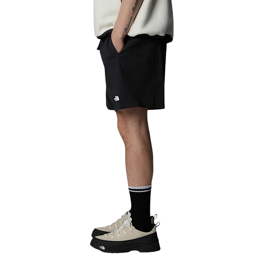 The North Face pantaloncino sportivo idrorepellente con cintura da uomo Class V Pathfinder NF0A8BHVJK3 nero