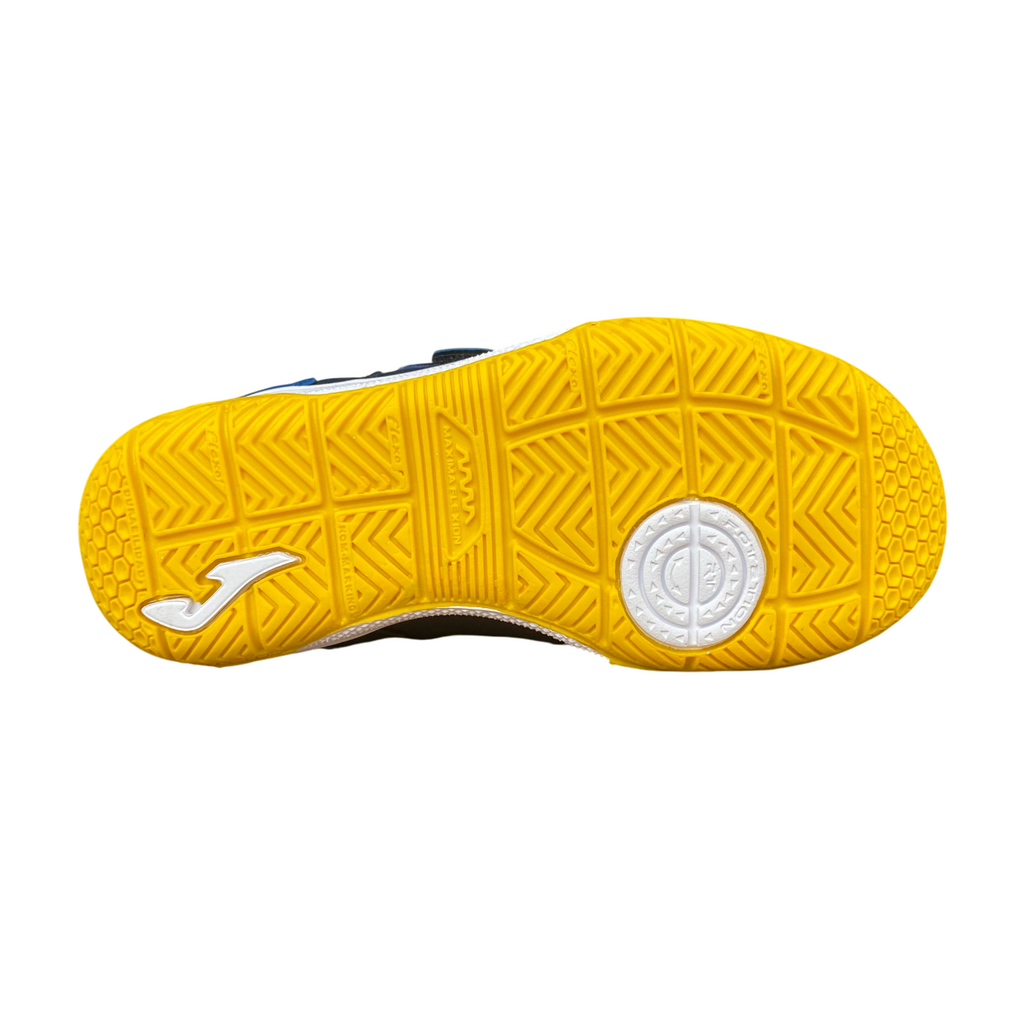 Joma Top Flex 2503: Scarpe Calcetto Indoor Junior - JOM2503TF blu