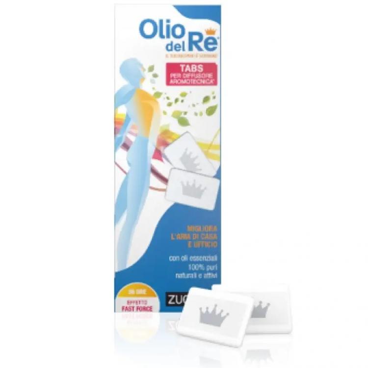 Kit Zuccari Olio Del Re Diffusore Ambiente Con Ricarica 3 + 9 Tabs Purificatore