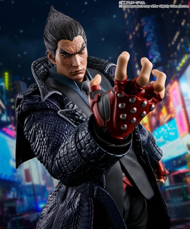 Bandai S.H. Figuarts Tekken 8 (Kazuya Mishima) Action Figure 15cm statuetta
