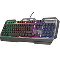 Trust Gxt 856 Torac Tastiera Pc Gaming In Metallo Retroilluminata Anti-Ghosting