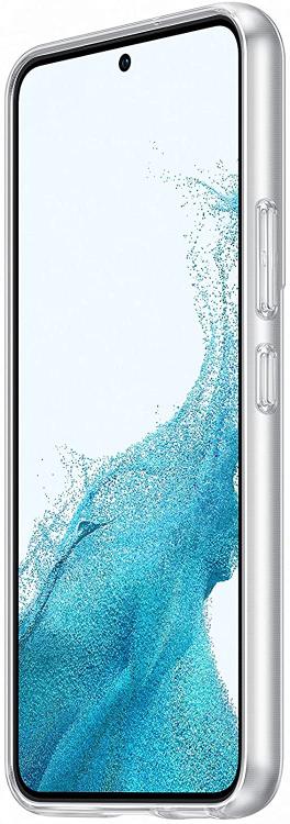 Samsung Silicone Cover Galaxy S22+ Cellulare Custodia Morbida Trasparente 5G