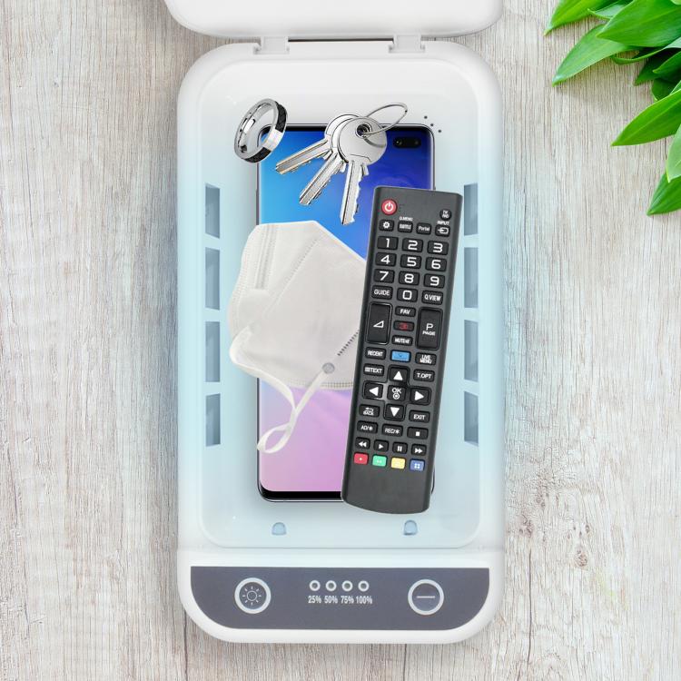 Techmade Box Sterilizzatore Raggi Uv Ultravioletti Mascherina Telefono Accessori
