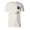 The North Face maglietta manica corta da uomo Foundation Coordinate NF0A882ZV3L bianco
