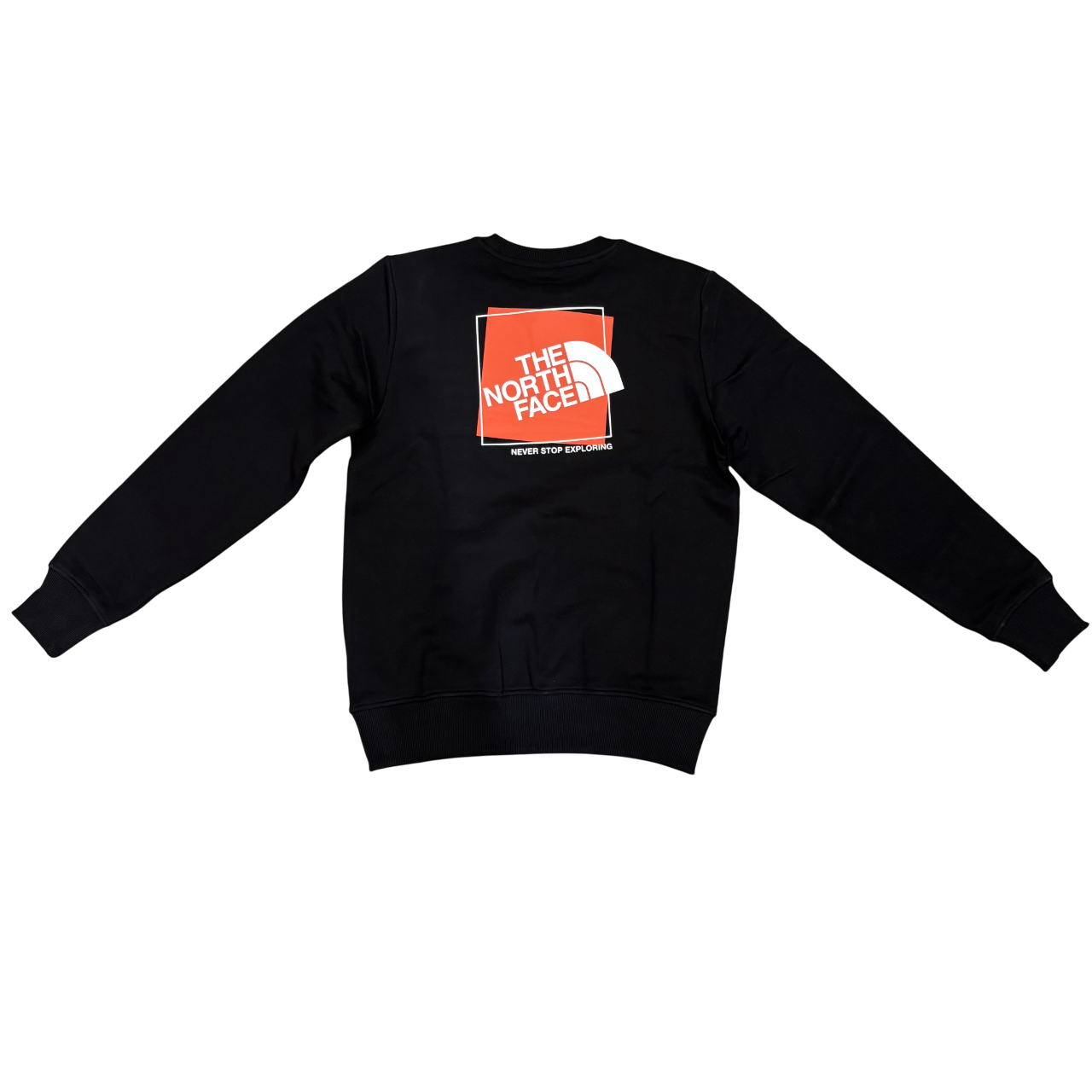 The North Face Box Graphic Felpa Girocollo Uomo NF0A8JNBKY4 Nera
