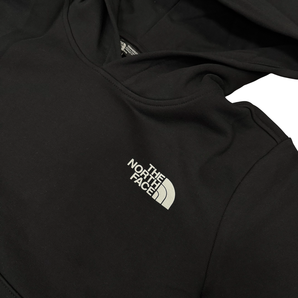 The North Face Felpa nera con Cappuccio Teen Blanca NF0A8JNFKY4