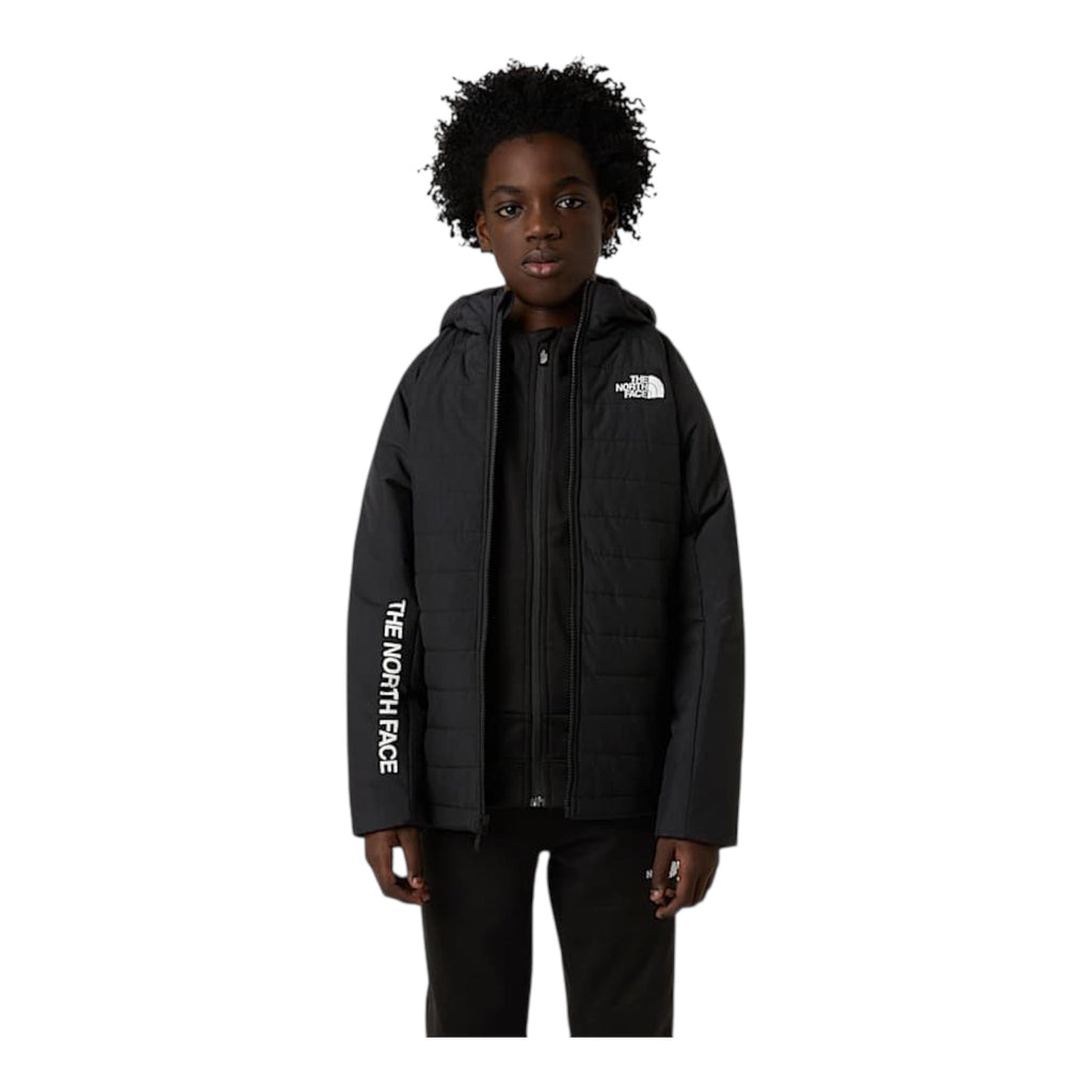 The North Face Giacca Never Stop Ragazzo NF0A89HRJK31 Nero Sintetico