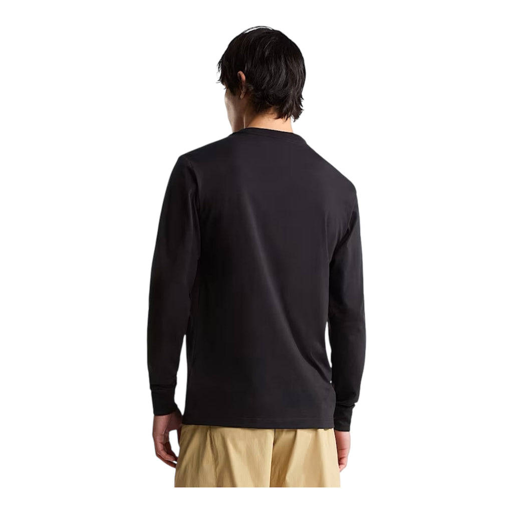 The North Face T-shirt Manica Lunga Evolution Simple Dome Uomo NF0A8EU3JK31 Nero