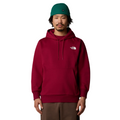 The North Face Felpa Cappuccio Donna Simple Dome NF0A89FC1X Rosso Barbabietola