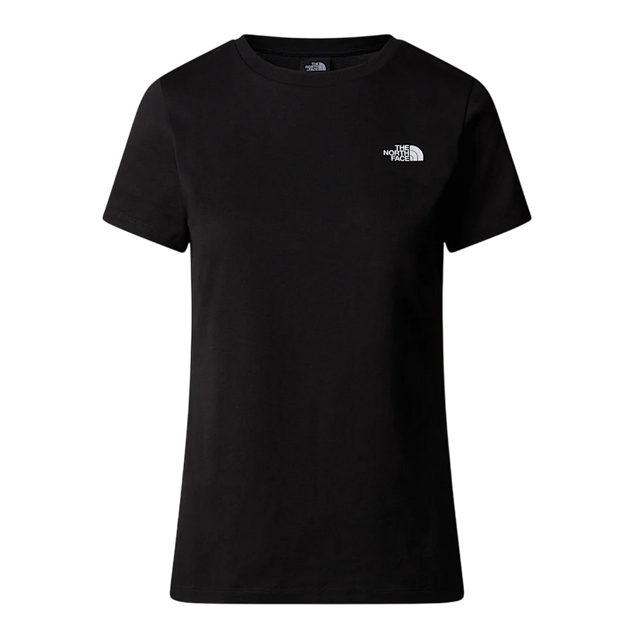 The North Face maglietta manica corta da donna Simple Dome Slim NF0A87NHJK3 nero