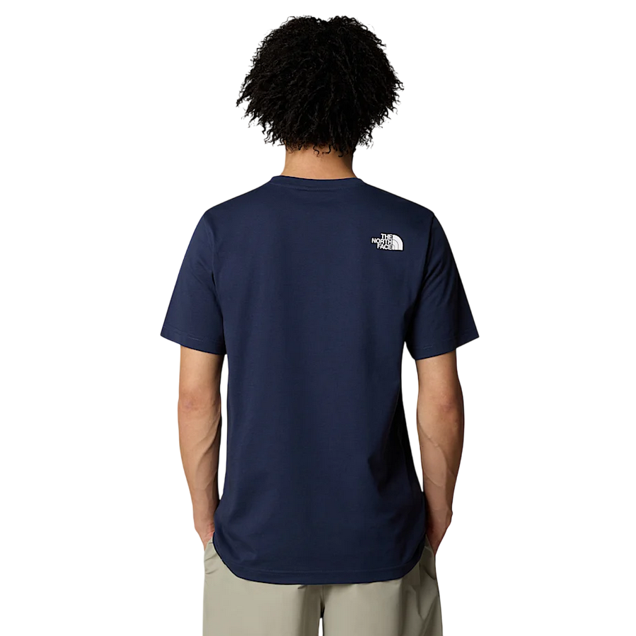 The North Face maglietta manica corta da uomo Easy NF0A8A6C8K2 blu