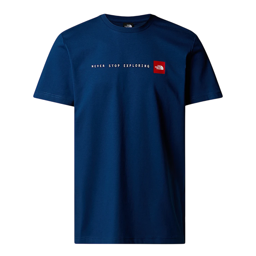 The North Face maglietta manica corta da uomo Never Stop Exploring NF0A87NSD1R blu