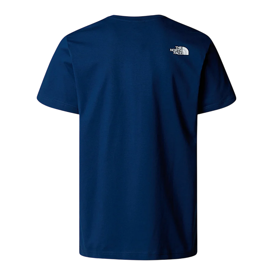 The North Face maglietta manica corta da uomo Never Stop Exploring NF0A87NSD1R blu