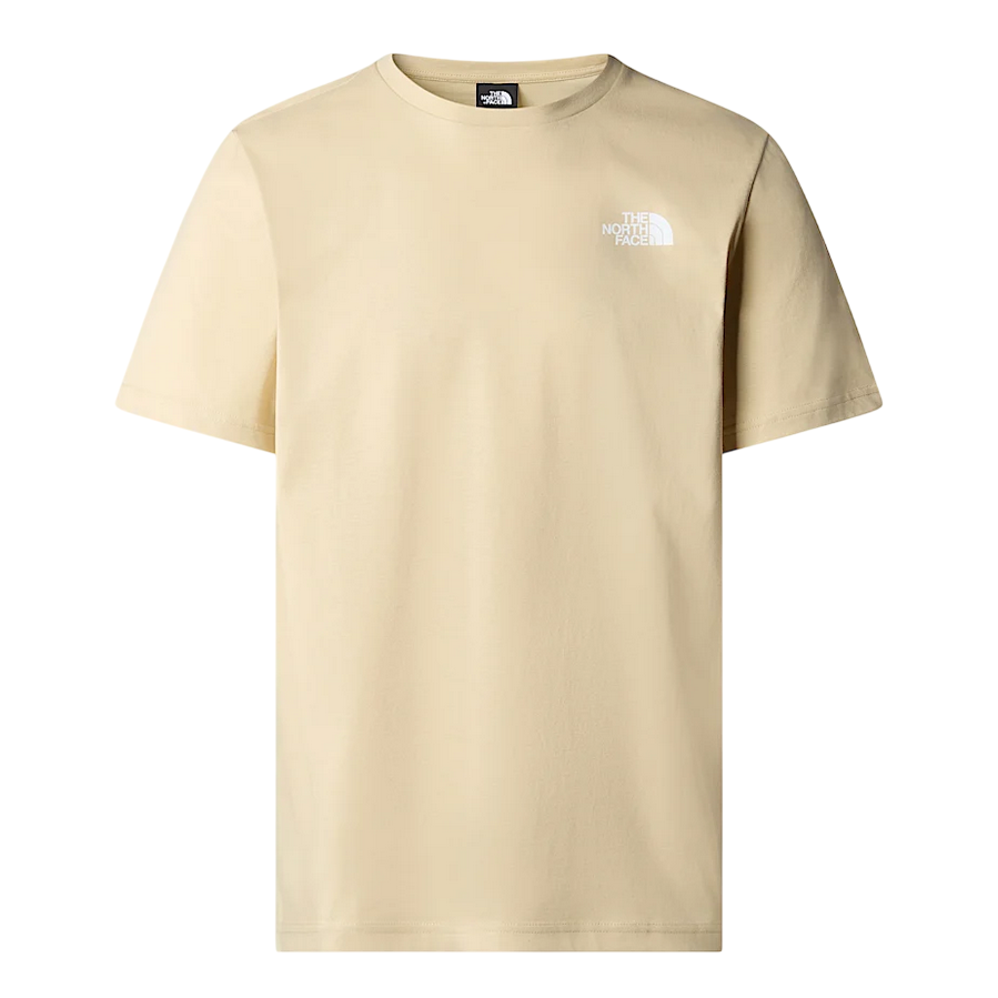 The North Face T-Shirt Uomo Redbox NF0A87NP3X4 Ghiaia