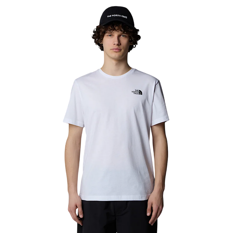 The North Face T-Shirt Manica Corta Uomo Bianco Simple Dome - NF0A87NPFN4