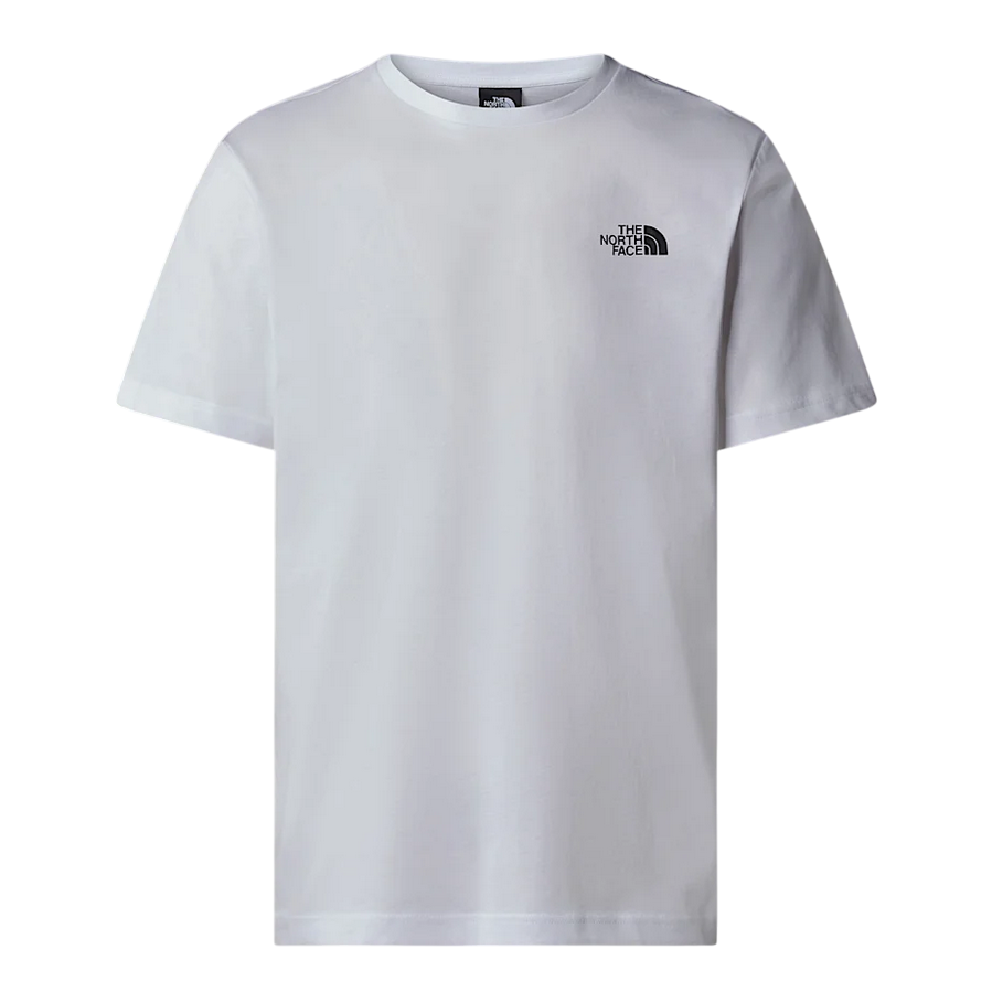 The North Face T-Shirt Manica Corta Uomo Bianco Simple Dome - NF0A87NPFN4