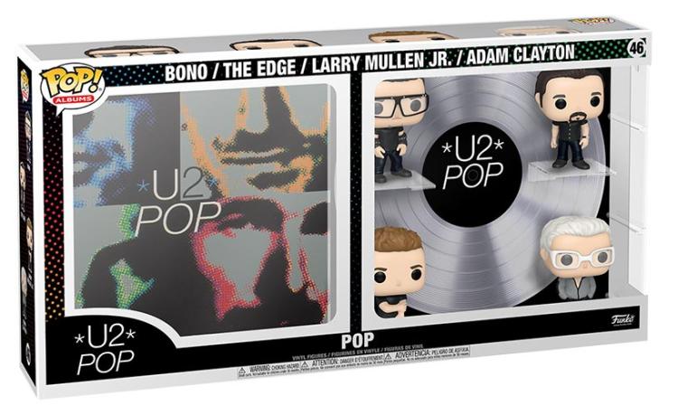 Funko Pop ! Albums Deluxe (46) U2 Greatest Hits Album 4 Pack (Special Edition)