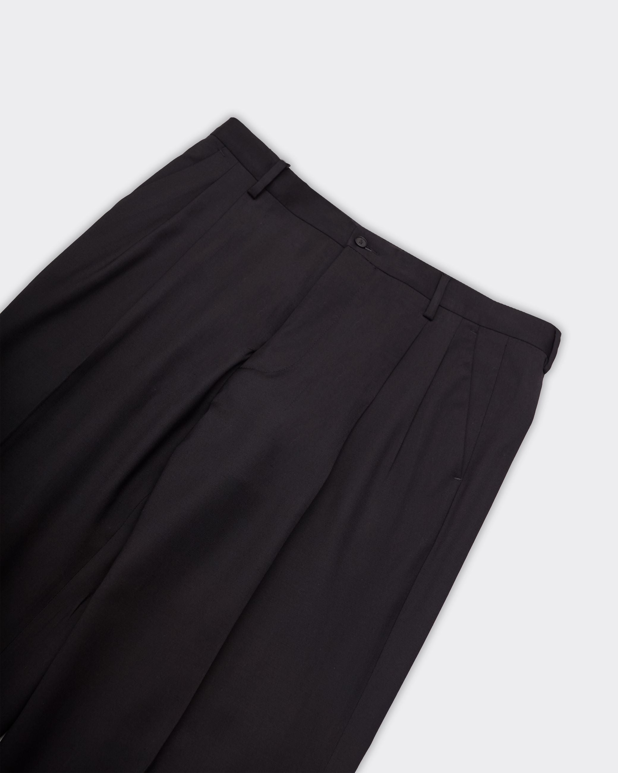 Pantalone Sartoriale Relax Fit Nero